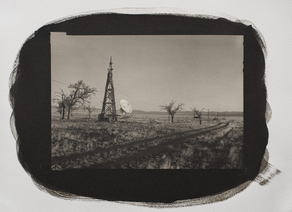 The Very Large Array, printed in platinum/palladium