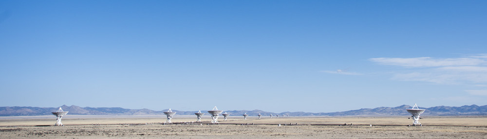 Very Large Array. Image by Light & Noise www.light-noise.com