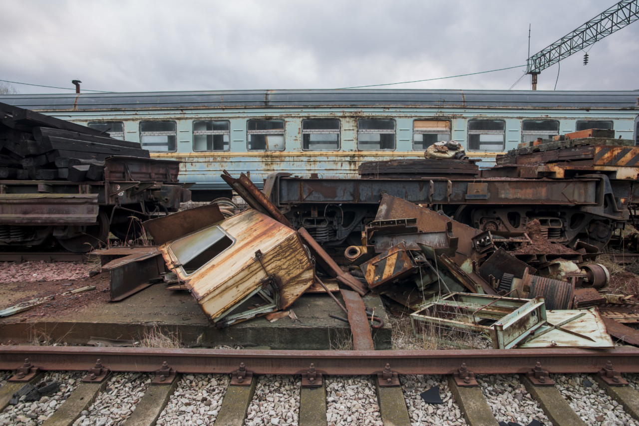 Chernobyl Train Yard